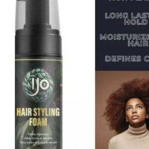 Ijo Natural Flexible Style Sculpting Foam | 200ml | Conditioning & Frizz Control